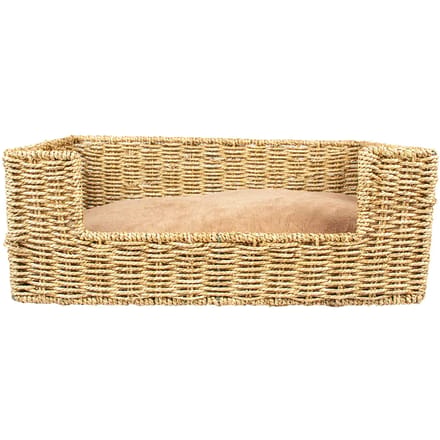 Duvo+ Laguna zeegras mand & kussen L 65 x 43 cm - Kat
