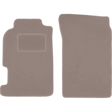 Beige voormatten voor: Honda Prelude IV coupé (1991-1996)