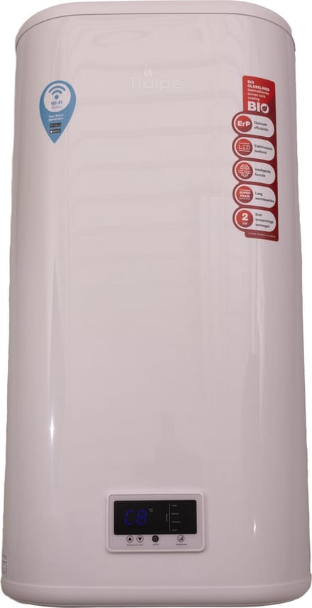 TTulpe Comfort 80-V 80 liter platte boiler verticaal Wi-Fi