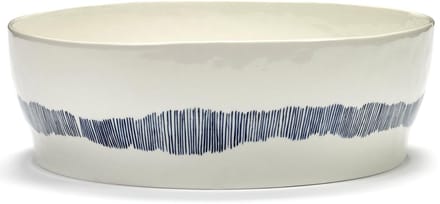 Serax - Ottolenghi Feast - Saladeschaal - Wit/Blauw - 28 Ø