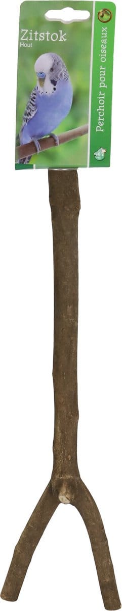 De Boon Zitstok Hout met Schroefdraad 35CM