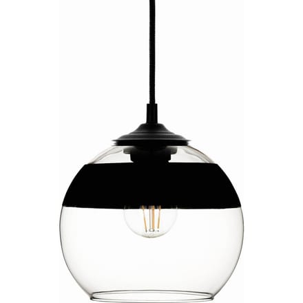 Solbika Lighting Hanglamp Monochrome Flash helder/zwart Ø 20cm