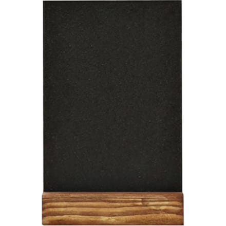 Europel krijtbord staand - tafelmodel – A6 - hout