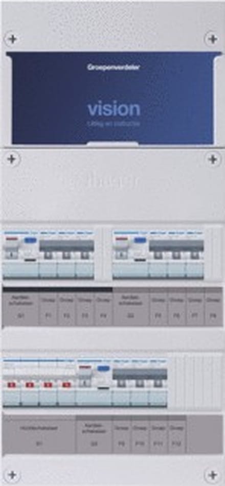 Hager VISION Installatiekast - VKG333L - E2XWX