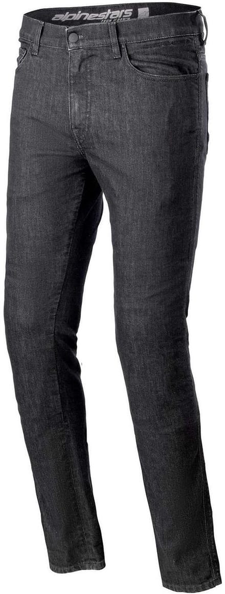 Alpinestars Cerium Denim Tech Rijbroek Zwart Gewassen - Broek