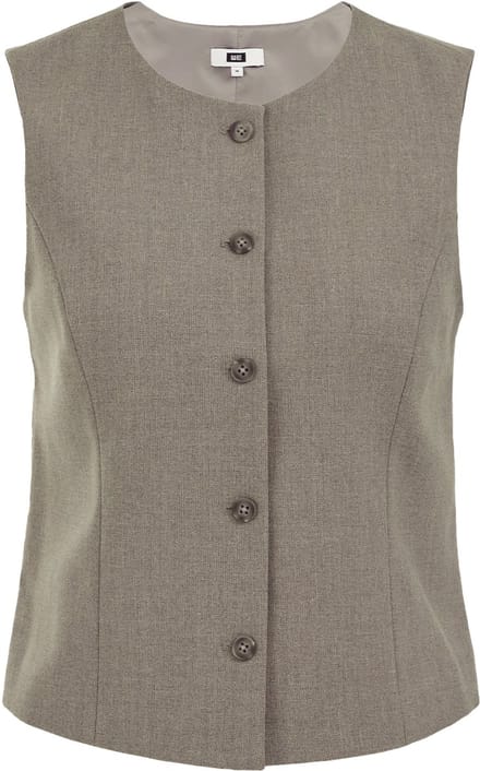We Fashion Gilet Greige Größe: 46 | Gilets Outlet | Damen