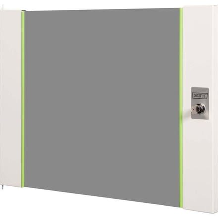 Digitus DN-19 D-09-U 19 inch Doorkijkdeur voor patchkast 9 HE Grijs