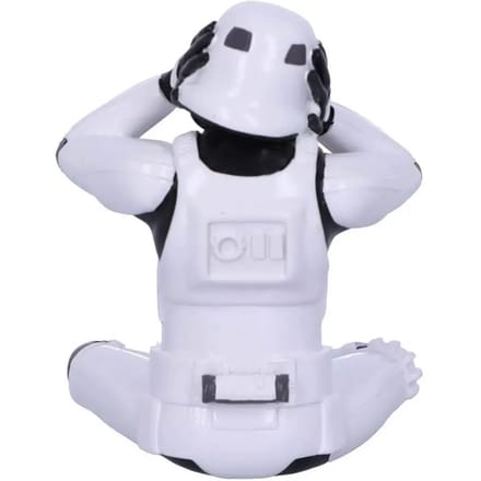 Nemesis Now - Star Wars - Stormtrooper - Hoor Geen Kwaad - Beeld - Wit - 10cm