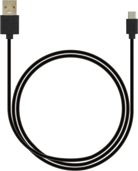 Grab n Go Micro USB Kabel 1 Meter Zwart