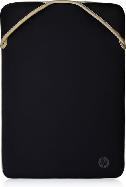HP laptop sleeve Reversible 15.6 inch (Zwart/Goud)