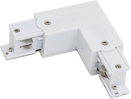 Spanningsrail Doorverbinder - Oficto - Hoek L Koppeling Rechts - 3 Fase - Wit