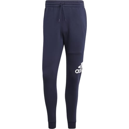 Adidas Essentials Fleece Tapered Cuff Big Logo Joggers Blauw S / Regular Man