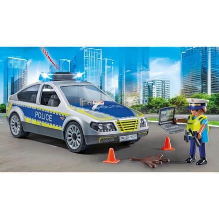 PLAYMOBIL Action Heroes Politie patrouille auto 71729