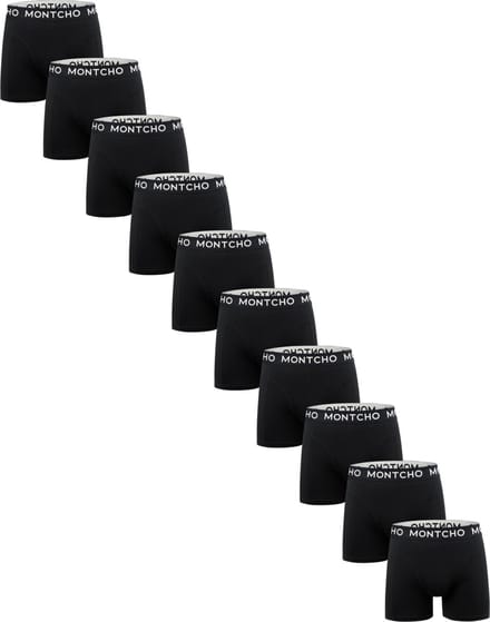 10 Pack Boxershorts Heren – Midnight Core – Katoen Mix – Maat S t/m XXL – Dazzle – MONTCHO