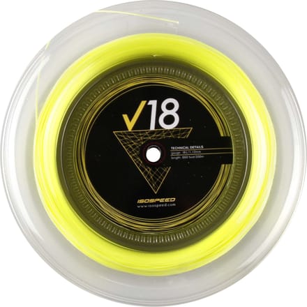 Isospeed V18 Rol Snaren 200m-Geel
