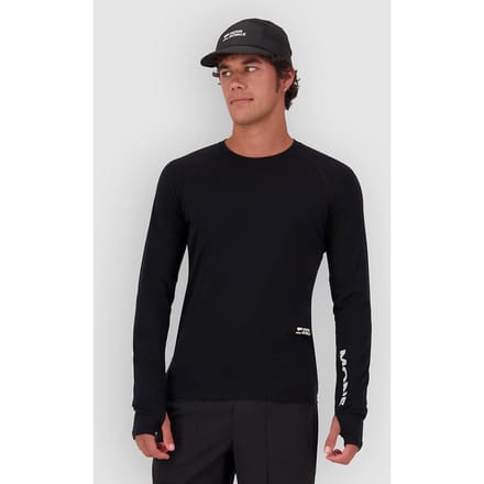 Mons Royale Temple Merino Long Sleeve Thermo Shirt zwart