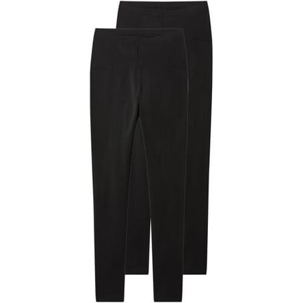 ESMARA Set van 2 dames zwangerschapsleggings (Zwart, M (40/42))
