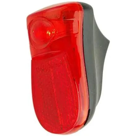 Achterlicht voor fiets op batterij bevestiging spatbord LED CE goedgekeurd Optimiz