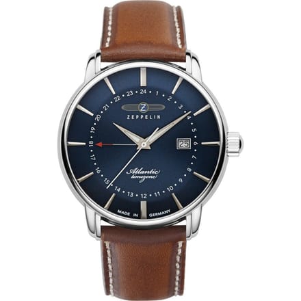 Zeppelin - 8442-3 - Polshorloge - Heren - Quartz GMT - Atlantic
