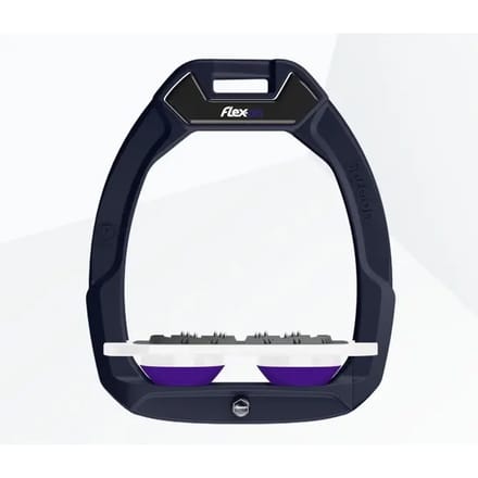 Veiligheidseisen voor het rijden Plat Ultra Grip Marine/Wit/Paarse Flex-On Safe-On