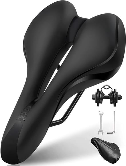 Fietszadel Heren - Ergonomisch - Comfortabel Gel - Waterdicht - Unisex