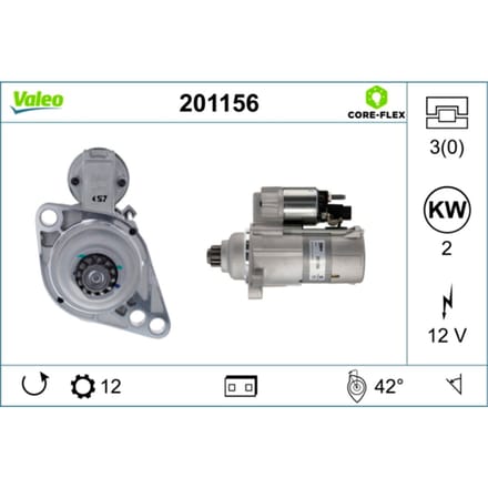Starter VALEO 201156