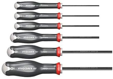 Set van 6 Protwist schroevendraaiers met zeshoekige socket