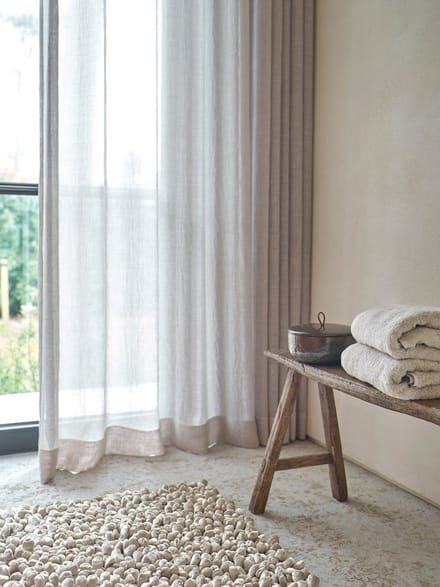 Aquanova Rocca - Bidetmat - 60x60 cm - Linnen