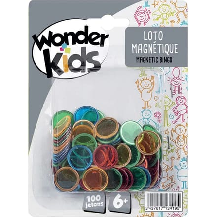 Magnetische loto pionring Wonderkids (x100)