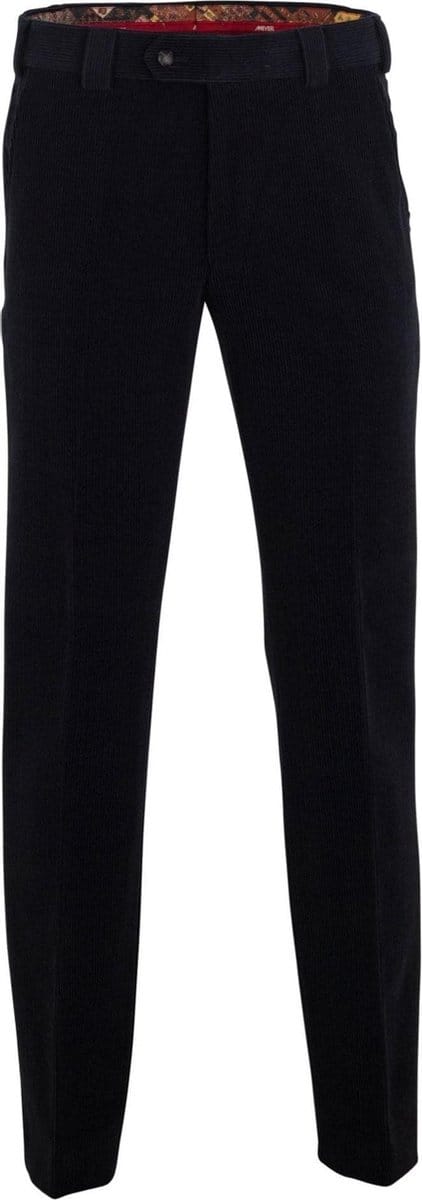 Meyer Chino Roma Wol Corduroy Donkerblauw (navy) - Maat 52 - Heren