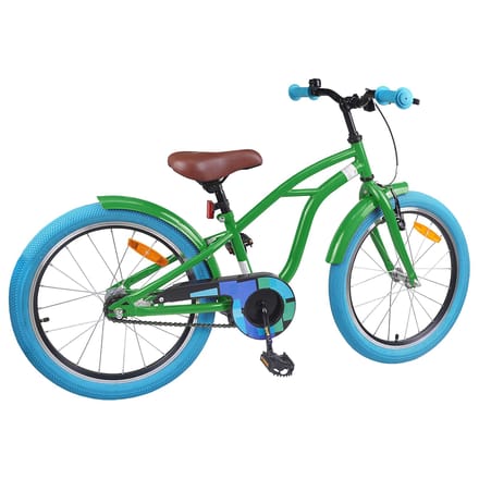 vidaXL - Kinderfiets - 20 - Inch - voor - 6-11 - jaar - oud - Groen