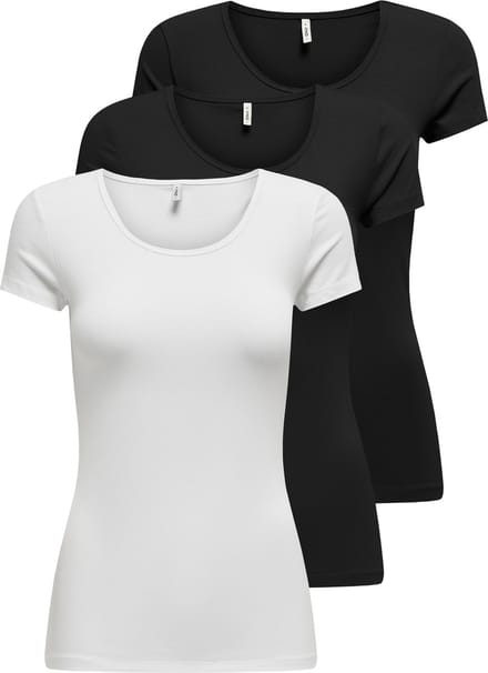 ONLY Top ONLLIVE 3-pack Top