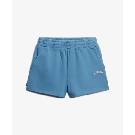 Essentiële dameslogo short in garment dye Superdry