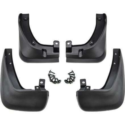 Bavettes garde-boue - J&J Automotive - Kia Sportage 2010-2015 - 4 pièces - Durable - Facile à assembler