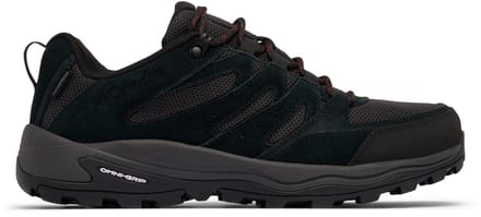 Columbia REDMOND™ IV LOW WATERPROOF Heren Wandelschoenen - Black, Mountain Red