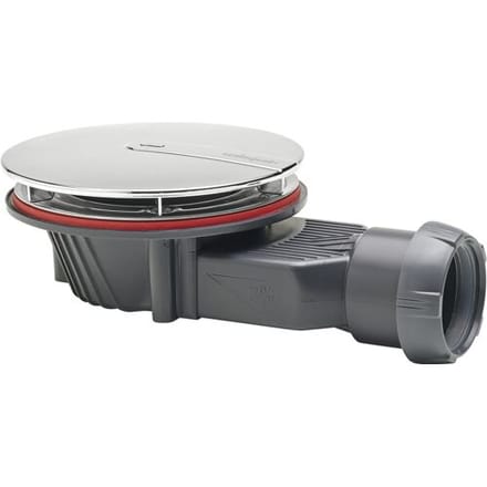 Wirquin Slim+ doucheafvoerplug Ø90mm d40 verchroomd
