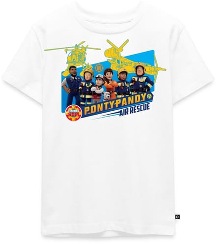 Brandweerman Sam™ Pontypandy Luchtredding Premium T Shirt Kinderen
