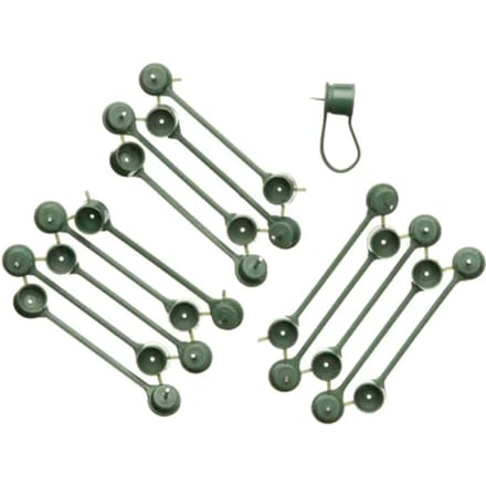 Nature Plantenklemen Groen Ø15mm 15 Stuks
