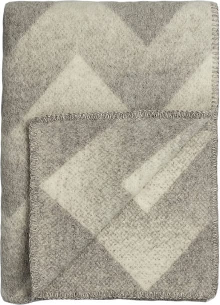 Røros Tweed Wollen Deken - Lynild - Grijs