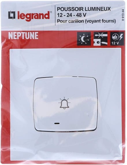 Exterieur belknop met LED indicator licht