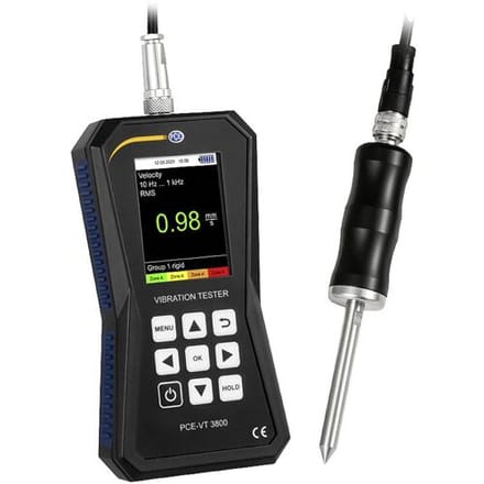 PCE Instruments PCE-VT 3800S Versnellingsmeter
