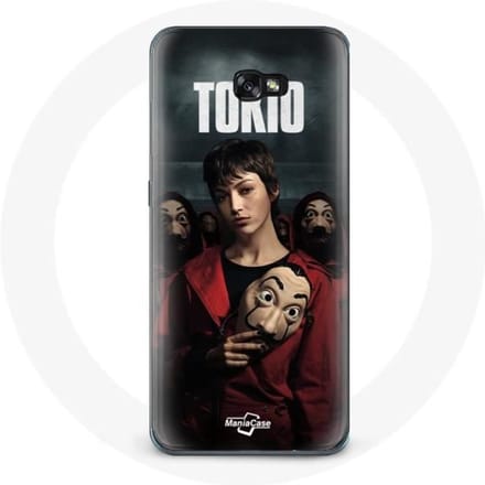 Coque pour Samsung A5 2016 La Casa De Papel Tokyo Masque