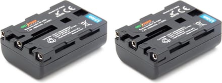 ChiliPower Sony NP-FM50 accu - 1600mAh - 2-Pack