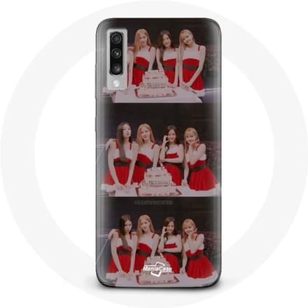 Coque pour Samsung Galaxy A70 BLACKPINK Cadeau de Noël Chanson Last Christmas