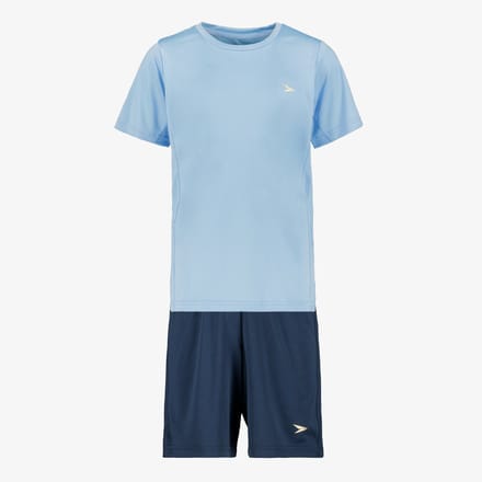 Dutchy tweedelig kinder sport set blauw - Maat 152