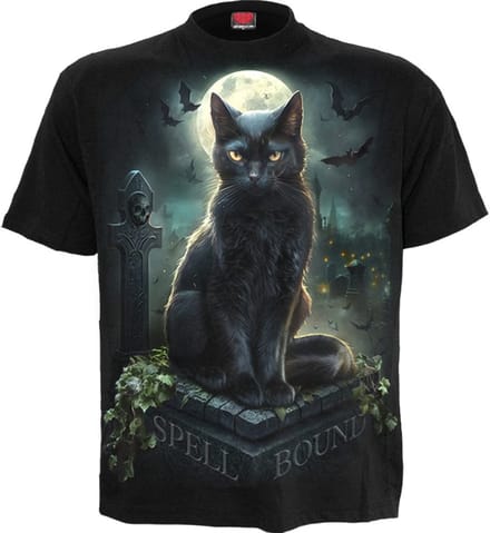 Spiral T-shirt - Spell Bound - S tot 4XL - voor Mannen - zwart