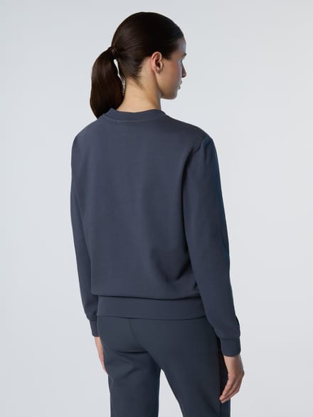 North Sails Sweatshirt Met ton-sur-ton logo