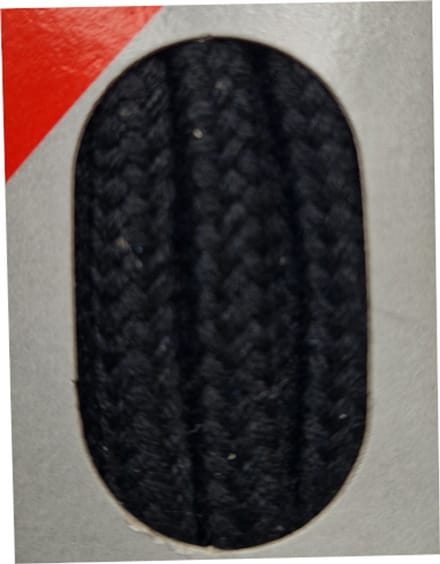 Bob Veter - Zwart - Extra Dik Rond - Lengte 75 cm - Dikte 5 mm - Schoenveter