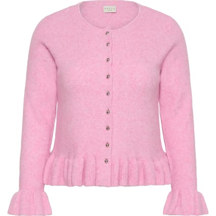 Vrouwelijke Volant Cardigan KAFFE Curve KCEmmi