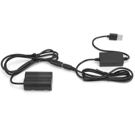 NPW235 Dummy Batterij DC Koppeling Stroomadapter met USB Aandrijfkabel voor Fujifilm XT4 GFX100S gray